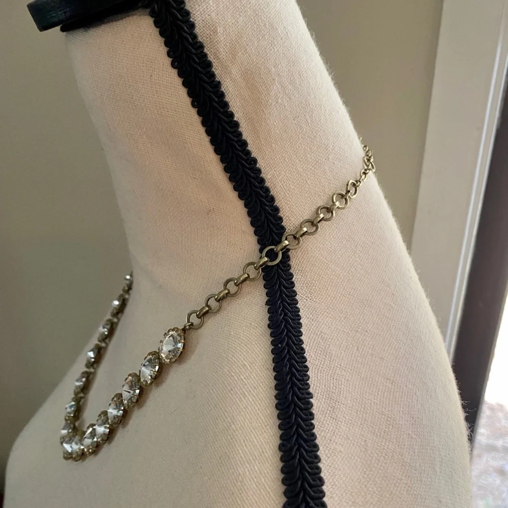 J. Crew crystal statement necklace - Picture 3 of 4